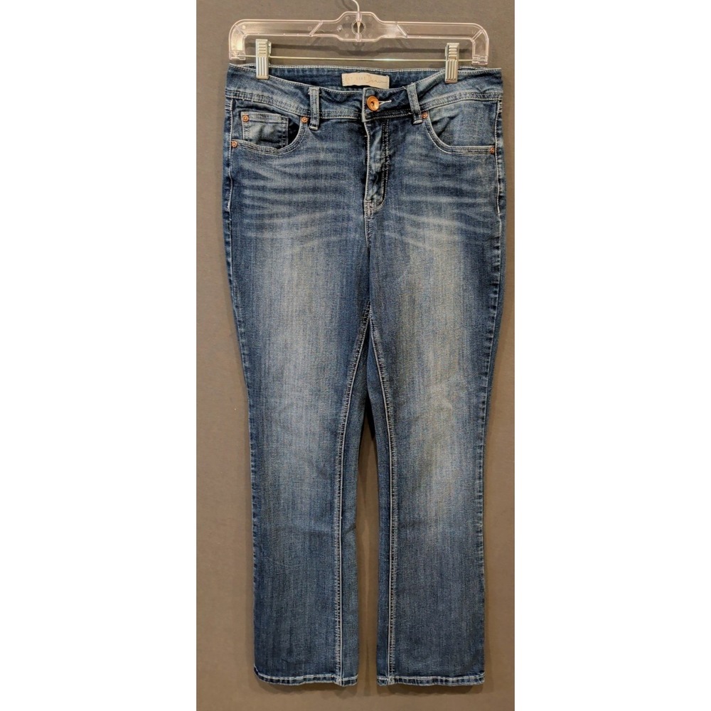EST 1946 Denim Womens Classic Size 8 Bootcut Stretch Blue Jeans 30x34